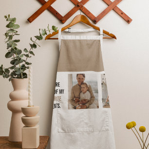 Delantal Foto de colección moderna y regalo del Día del Pad