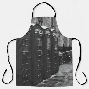 DELANTAL FOTO DE GRAYSCALE DE CUATRO BOOTES DE TELÉFONO ENL