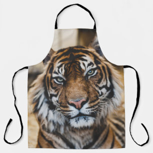 DELANTAL FOTO DE LA CARA DE TIGER