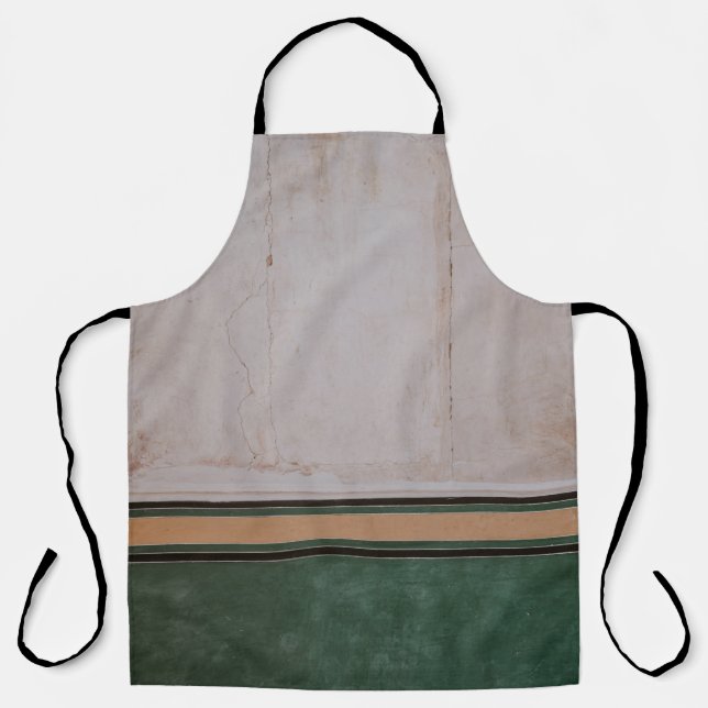 Delantal Foto de pavimento de hormigón marrón (Anverso)