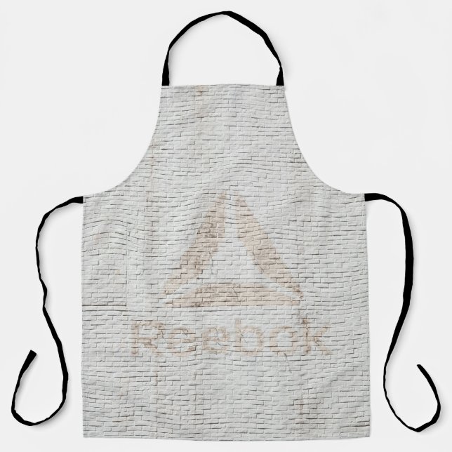 Delantal Foto de primer plano del logo de Reebok en la pare (Anverso)