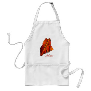 Delantal Foto de regalo de Maine Fall Foliage de Apron en o