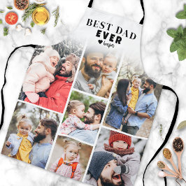 Delantal Foto personalizada mejor papá jamás