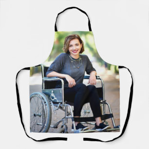 Delantal Foto personalizada para discapacitados
