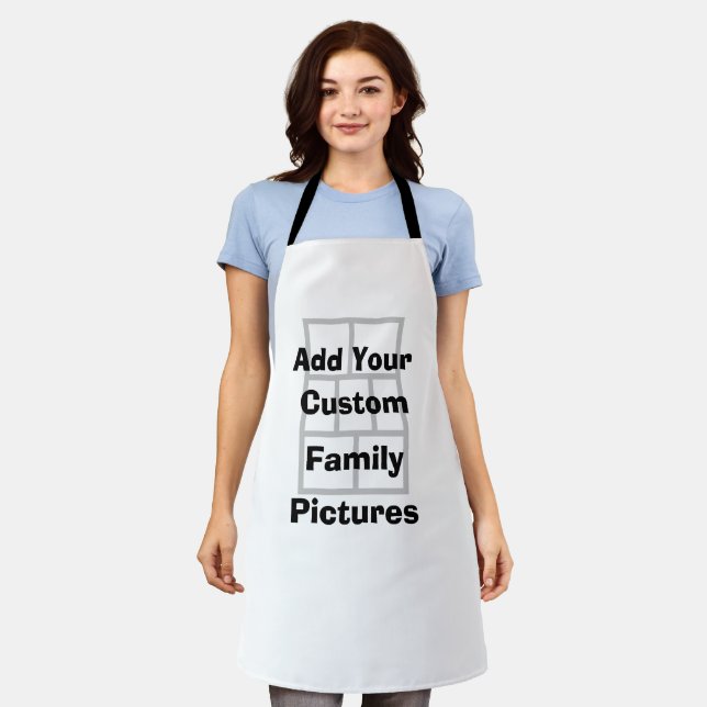 Delantal Foto personalizado Apron - Regalo de cocina person (Gastado)