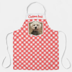 Delantal Foto personalizado: comida para granja de campo ro