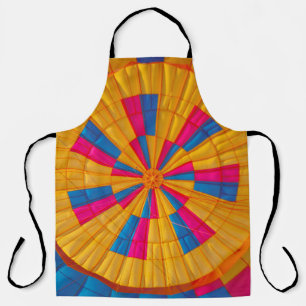 Delantal Fotografía de ángulo bajo de amarillo, rosa y ne