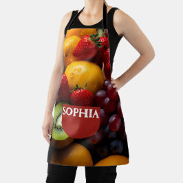 Delantal Fotografía de Fruit Medley en todo el mundo