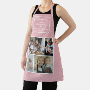 Delantal Fotos Cocina de la Abuela Siempre Abierta Rosa con