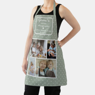 Delantal Fotos de la cocina de la abuela siempre abierta co