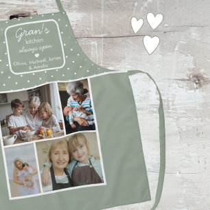 Delantal Fotos de la cocina de la abuela siempre abiertas e