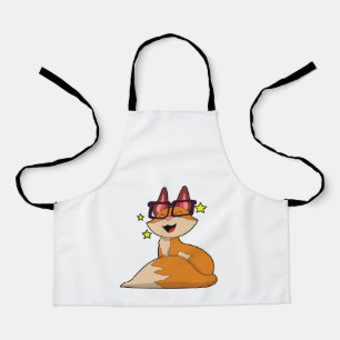 Delantal Fox con gafas
