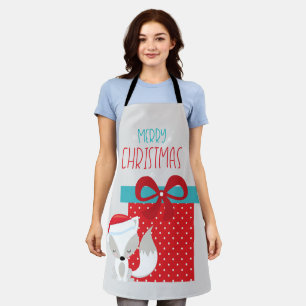 Delantal Fox de Navidades modernos