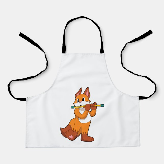 Delantal Fox en Music con Flute.PNG (Anverso)
