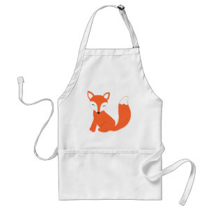 Delantal Fox lindo del bebé del arbolado