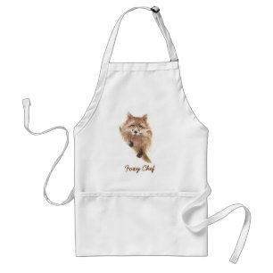 Delantal Fox lindo, refrán divertido del "cocinero astuto",