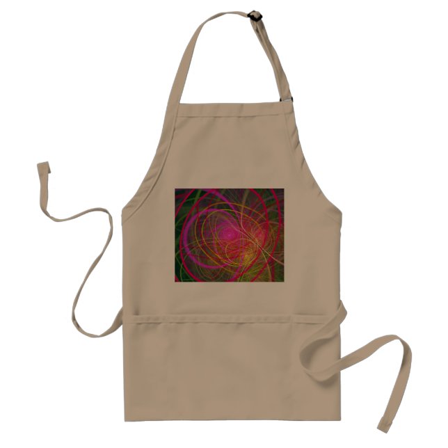 Delantal Fractal - Abstracto - Loopy Doopy (Frente)