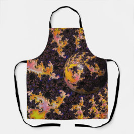 Delantal Fractal Firestorm Sphere