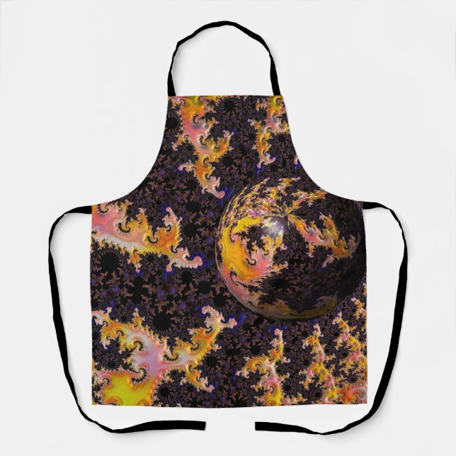 Delantal Fractal Firestorm Sphere (Anverso)