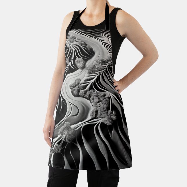 Delantal Fractal Flow (in situ)