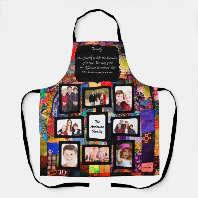 DELANTAL FRAME DE FOTOGRAFÍAS DE CALIDAD AGREGAR FOTOS (Anverso)