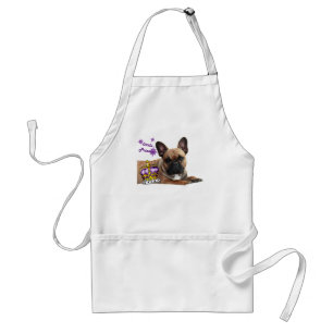 Delantal Französische Bulldogge kleine Prinzessin Schürze