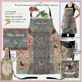 Delantal French "Mother-Saint" Rococo Apron