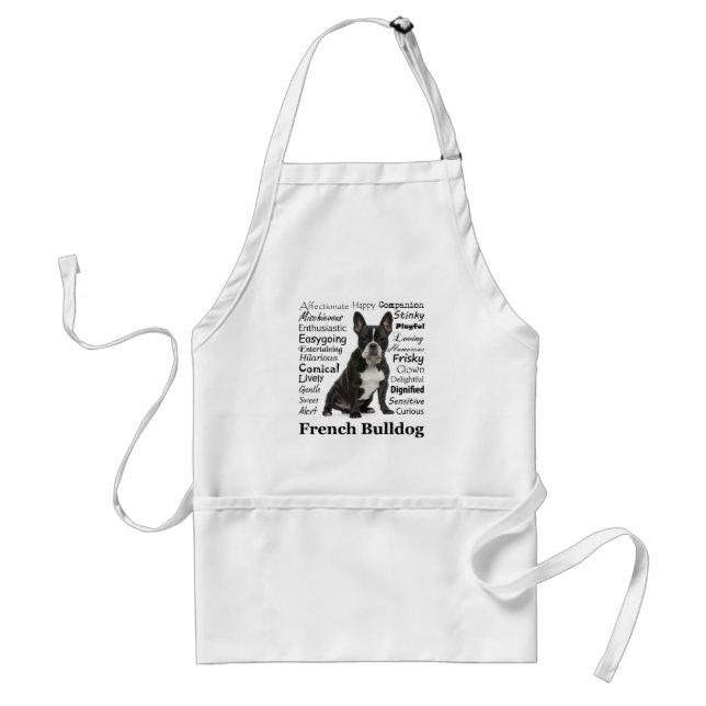 Delantal Frenchie Traits Apron (Frente)