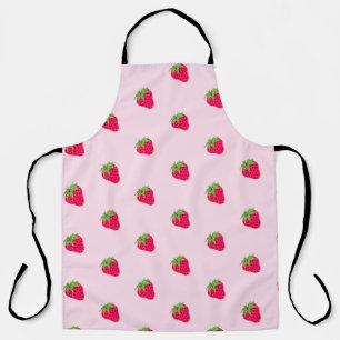 Delantal Fresa Rosa Brillante Genial