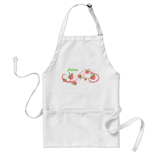 Delantal Fresas Swirls Forever (Frente)