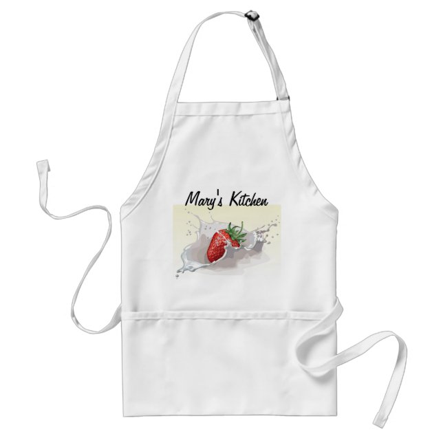 Delantal Fresas y Crema Apron (Frente)