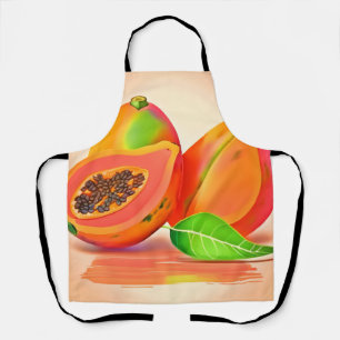 Delantal Frescor de Papaya en rodajas