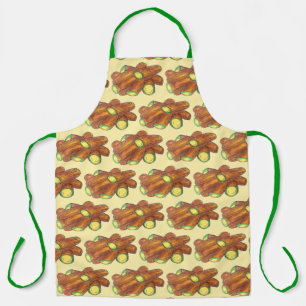 Delantal Fried Jalapeño Poppers Green Hot Jalapeno Pepper