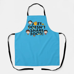 Delantal FRIENDS™   Joey No Comparte Comida Chibi