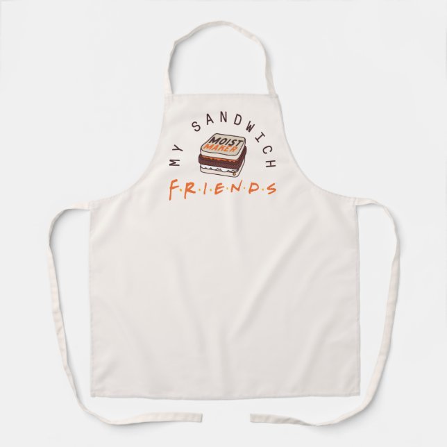 Delantal FRIENDS™ | Mi Sandwich (Anverso)