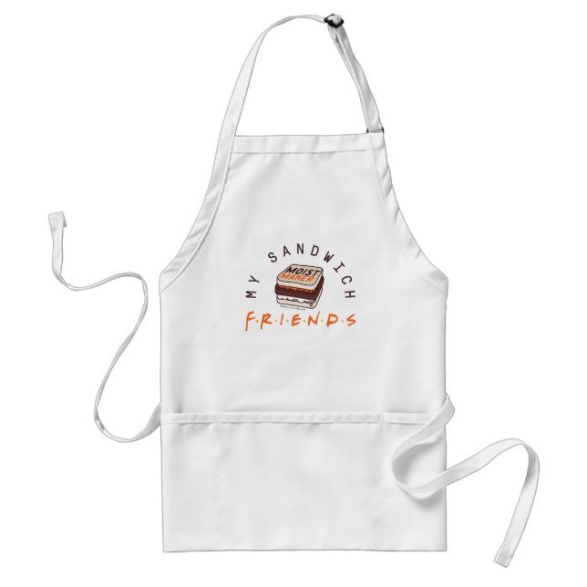 Delantal FRIENDS™ | Mi Sandwich (Frente)