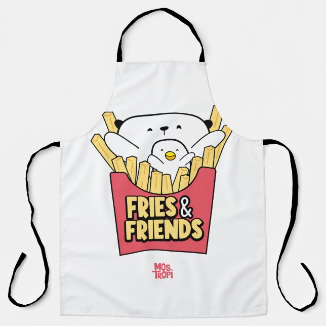 Delantal │Fries and friends (Anverso)
