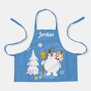 Delantal Frosty the Snowman™ Frosty & Karen Winter Fun