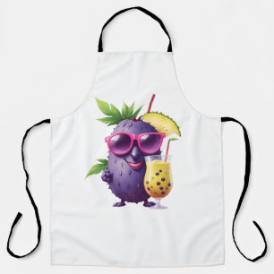 Delantal Fruit Divertido vacaciones alegres Fiesta de bebid
