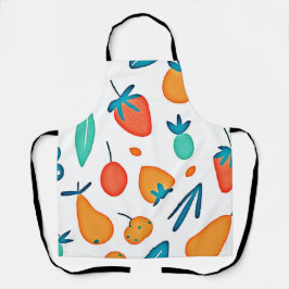 Delantal Fruit Whimsy: Modelo de juego