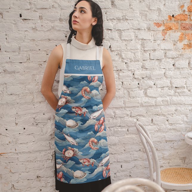 Delantal Fruits de Mer personalizadas (Subido por el creador)