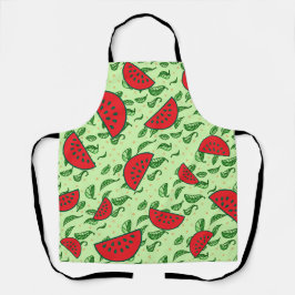 Delantal Fruity Leaf Watermelon