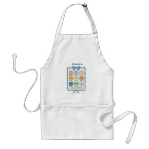 Delantal Fruta del azul del Espíritu