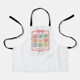 Delantal Fruta del rosa del Espíritu