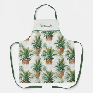 Delantal Fruta tropical hawaiana de piña