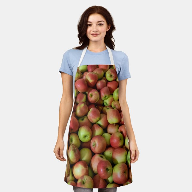 Delantal Frutas de colores (Gastado)