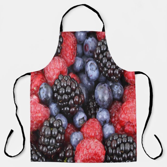 Delantal Frutas del bosque (Anverso)