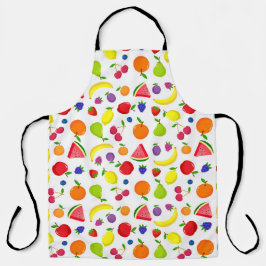 Delantal Frutas y bayas coloridas 