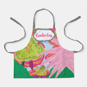 Delantal Frutas y plantas caprichosas