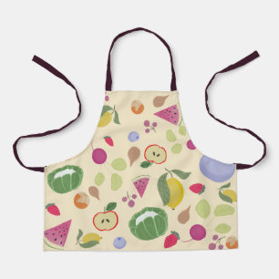 Delantal frutas y verduras Apron